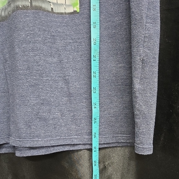 Nike Heather Blue Athletic Tee - Picture 9 of 9